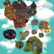 Hub World Map