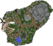 Spider's Den Island before 0.13 (Top View)