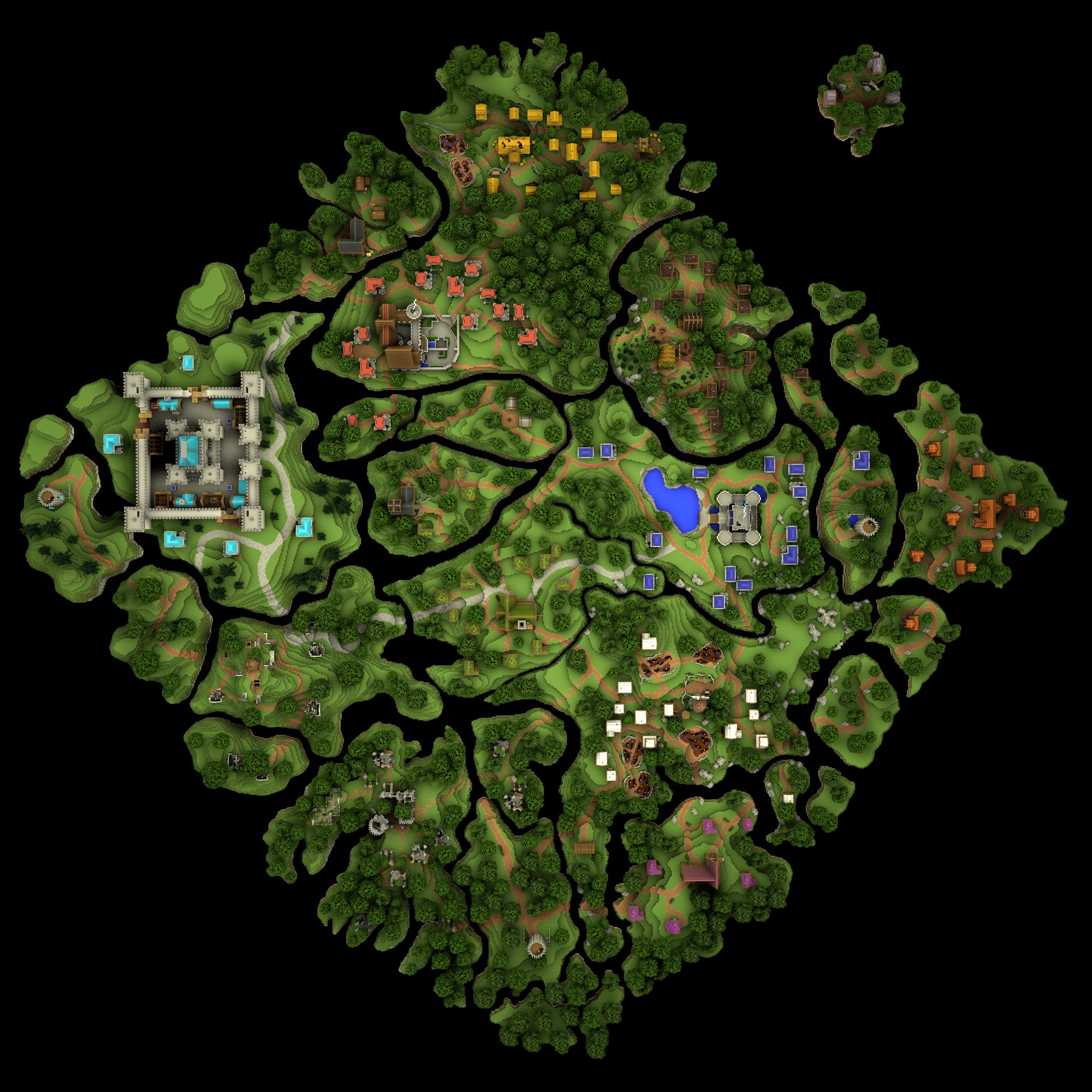 Battle Royale Minecraft Map