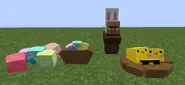 Furniture for SkyBlock available at the Bunny Man NPC.