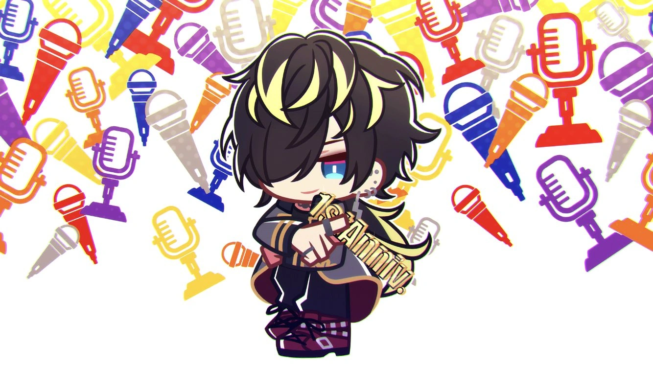 HYPNOSIS MICROPHONE JYUSHI AIMONO ステッカー Aimono Jyushi - Badge - Hypnosismic (四十物十四 「ヒプノシス