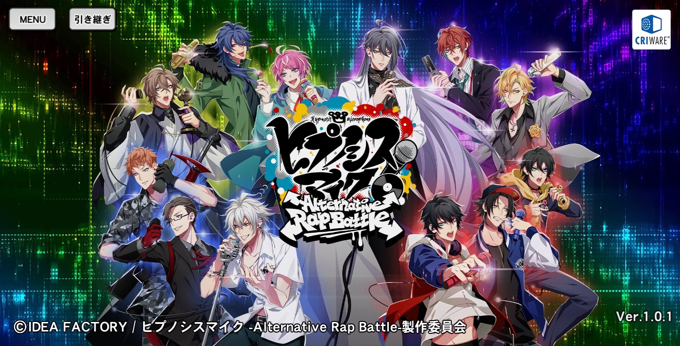 Hypnosis Mic Alternative Rap Battle Hypnosis Mic Wiki Fandom