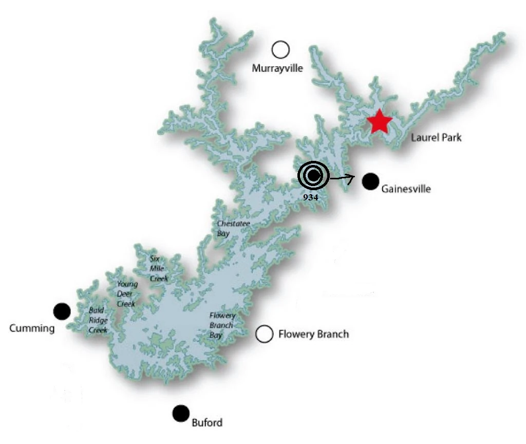 Lake Lanier Fishing Spots Map Hurricane Abraham | Hypothetical Events Wiki | Fandom
