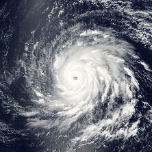 Hurricane Igor at 1640z on September 13, 2010