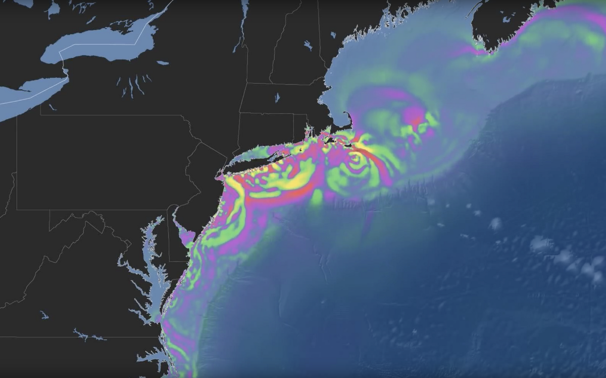 Can a tsunami happen in maryland