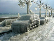 Ice and Snow Coverage in Shreveport, Louisiana