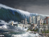 2080 Atlantic Ocean earthquake and tsunami