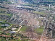 Extreme EF5 damage from the tornado