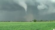 Anticyclonic Satellite tornado to Jetmore-Larned, KS EF4 tornado