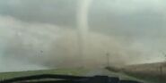 Dusty Tornado near Leoti, KS