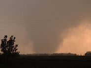 The EF3 tornado at peal strength.