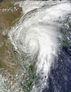 Hurricane Danielle near peak intensity