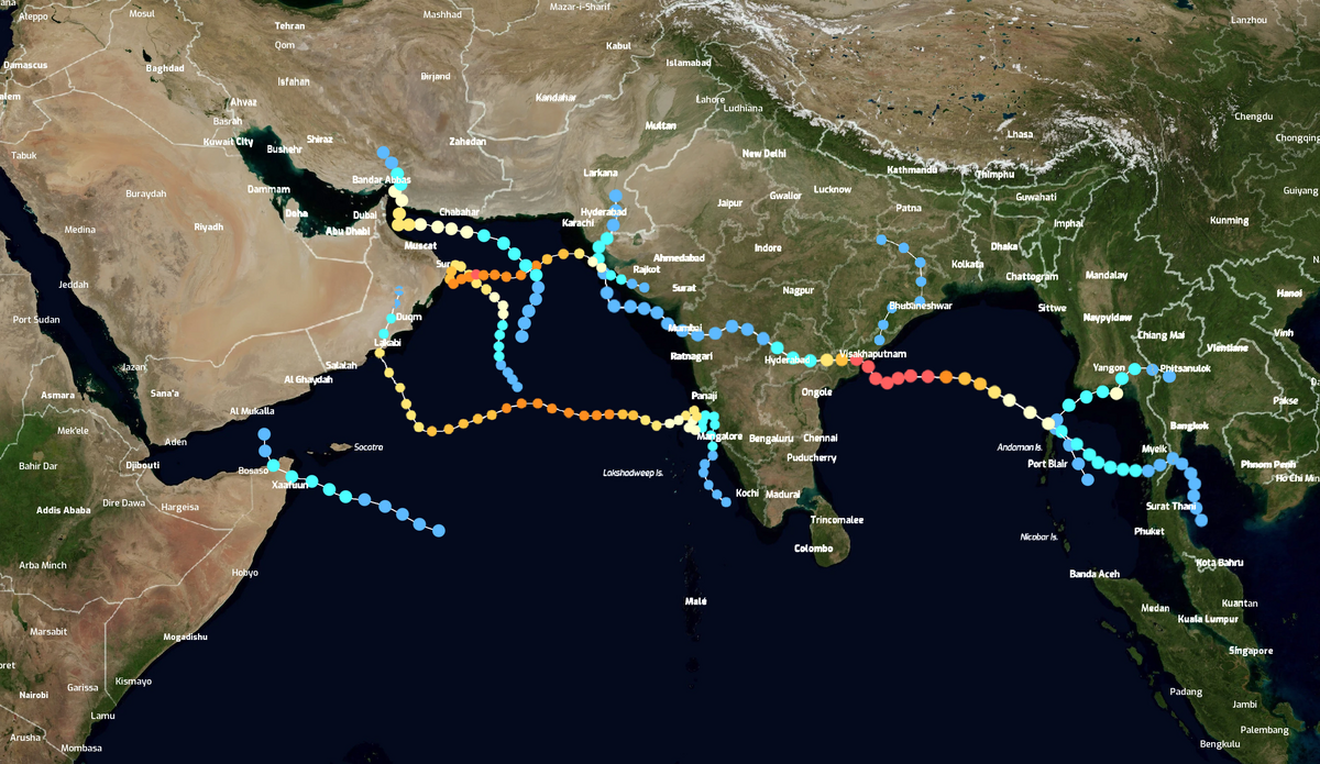 2025 North Indian Ocean cyclone season (Juan) Hypothetical Hurricanes