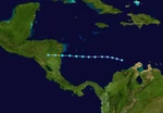 Tropical Storm Edouard (2020-CobraStrike) Track