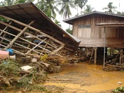 Flood damage in Masswood on November 6
