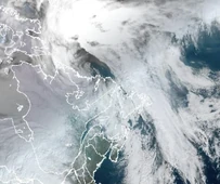  at its peak intensity over the Arctic Ocean on December 20