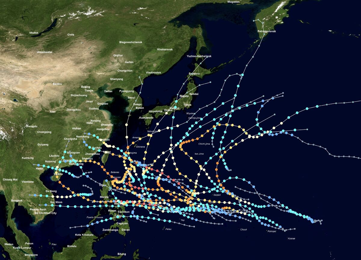 2023 Pacific typhoon season (CyanIce) Hypothetical Hurricanes Wiki