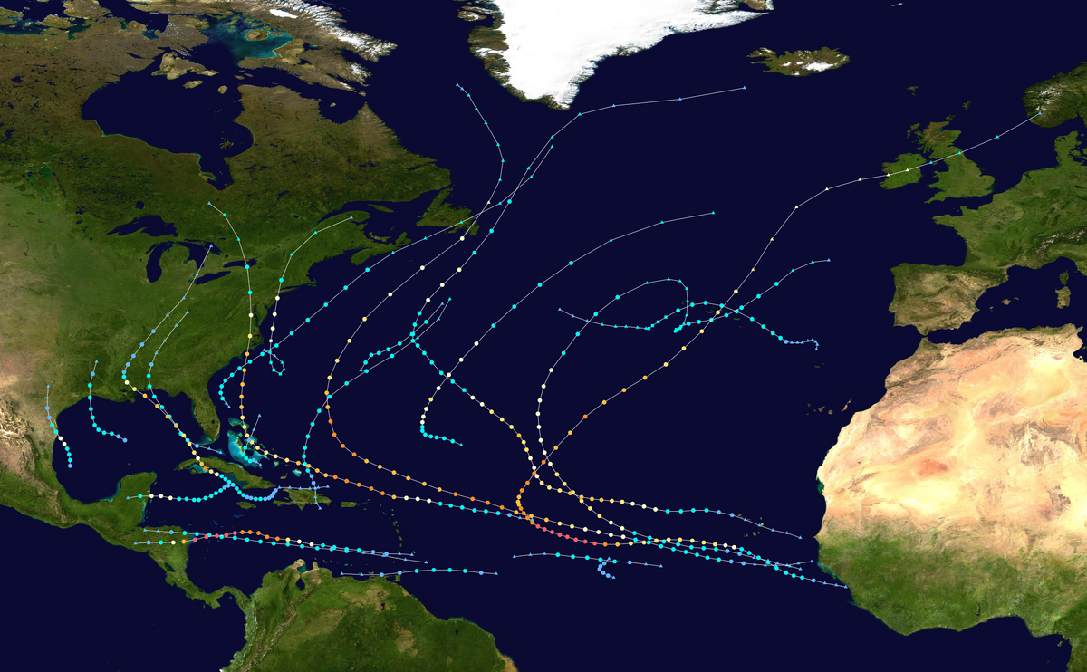 2024 Atlantic hurricane season (HurriCade) Hypothetical Hurricanes