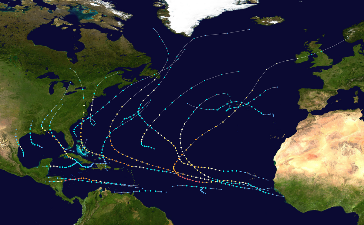 2025 Atlantic hurricane season (HurriCade) Hypothetical Hurricanes