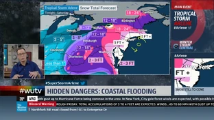 The Weather Channel Going Over Arlene Live