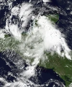 Invest 93L over the Yucatan Peninsula on May 31, 2020 - CycloneMC.png (7.23 MB) The remnants of Boris after crossing into the Atlantic, becoming Invest 93L over the Yucatan Peninsula.