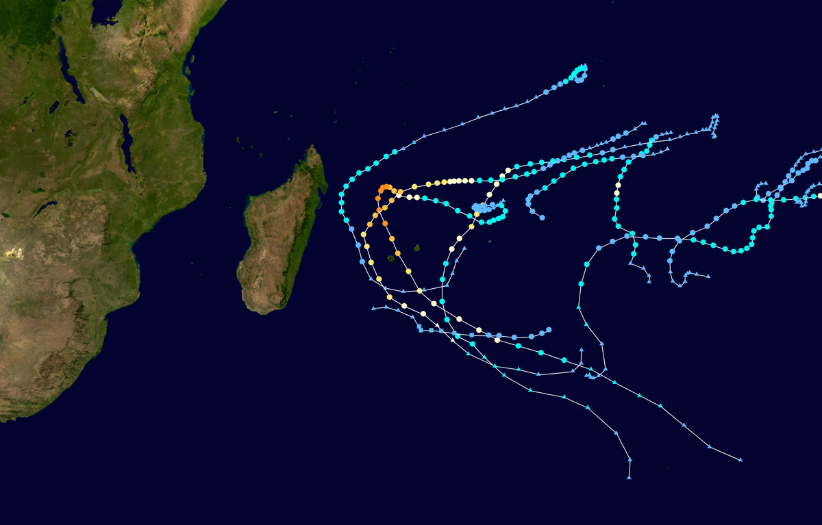 202525 SouthWest Indian Ocean cyclone season (Sria) Hypothetical