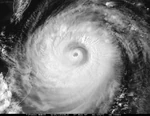 Typhoon amber concentric eyewalls