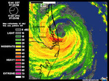 Hurricane Dolly (2008) - Radar