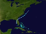 Debby 2024 track(GFC5MS)