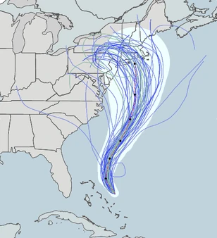 Tropical Storm Arlene spaghetti models