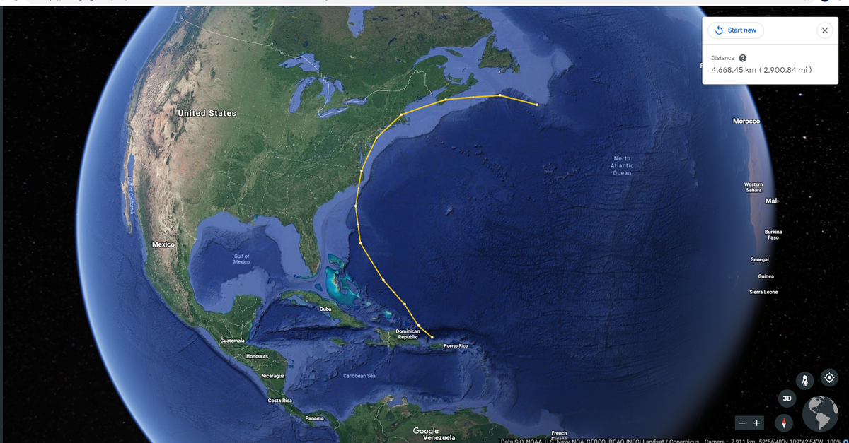 Hurricane Hailey (3036) Hypothetical Hurricanes Wiki Fandom