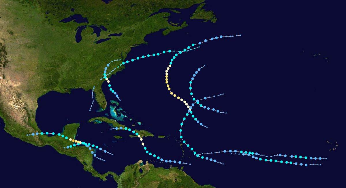 2024 Atlantic Hurricane Season Doug Future Series Hypothetical   1200