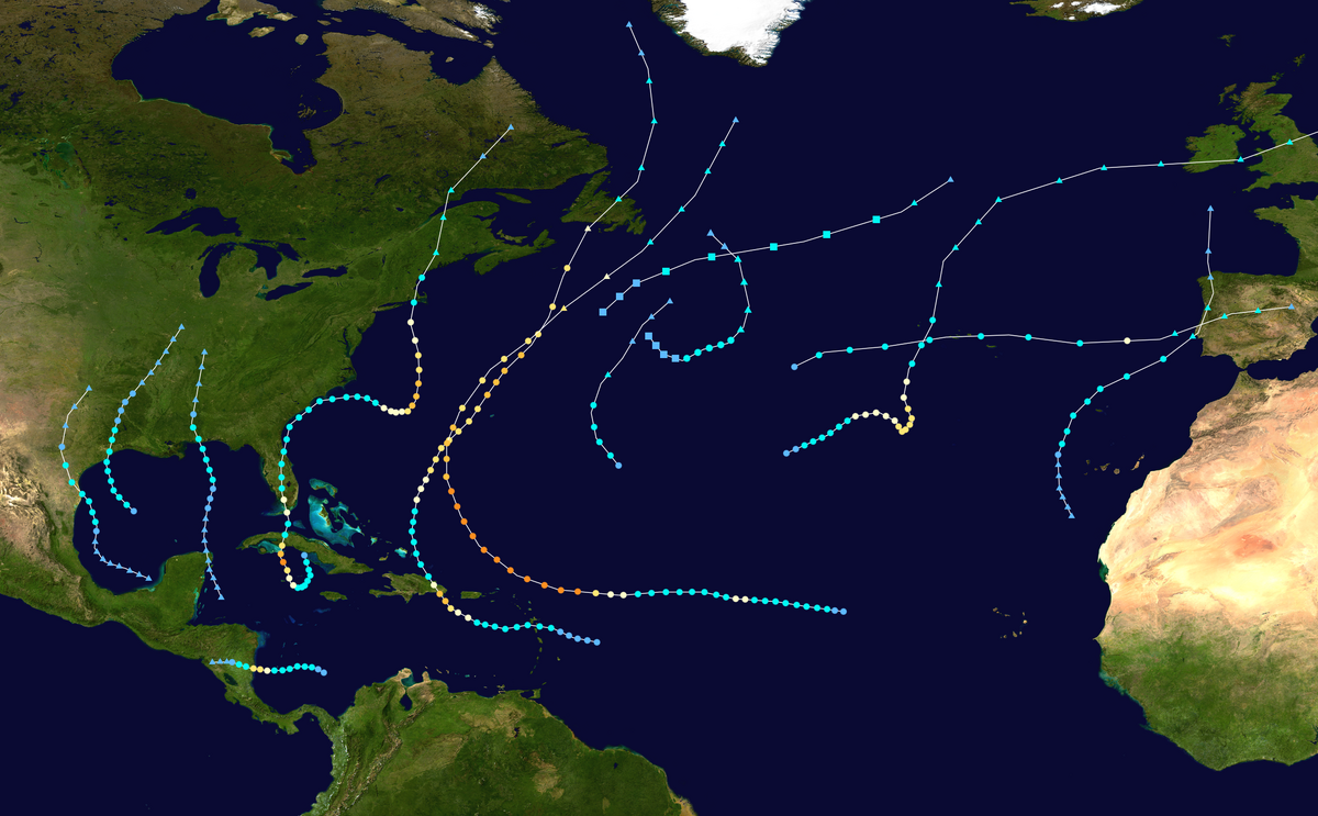 1980 Atlantic Hurricane Season Reimagined (bruh2899) | Hypothetical ...