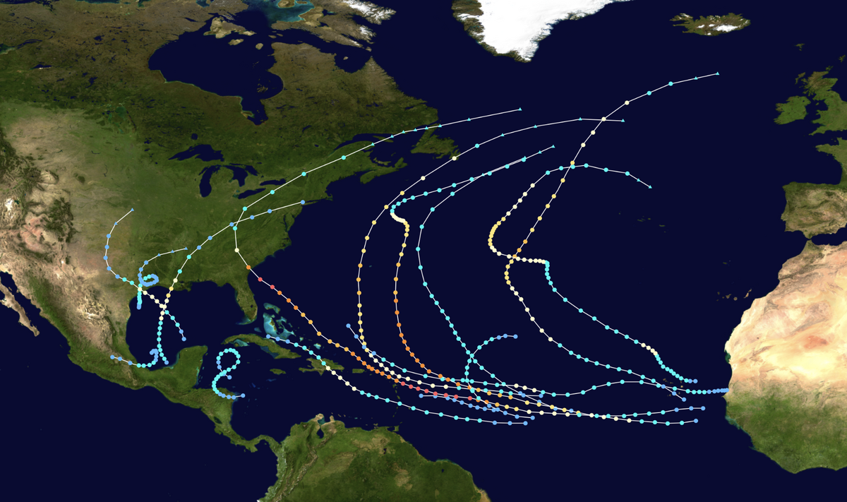 1989 WMHB Atlantic hurricane season (HurricaneLucas4064) | Hypothetical ...