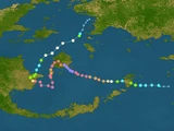 Effects of Hurricane Jlina in Laura Island