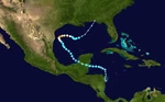 Beryl 2024 track (CSNOBS)