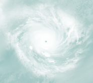 Category 7 hurricane Opal reaches its 170 mile per hour peak intensity, with a well organized center and eye, as it continues moving east through the empty ocean, late on August 27th.