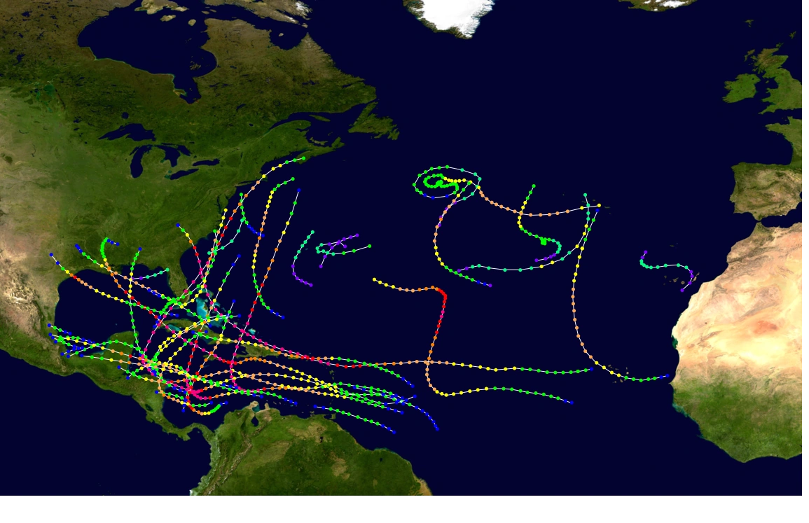 Predicted Hurricane Season 2024 Damita Coletta