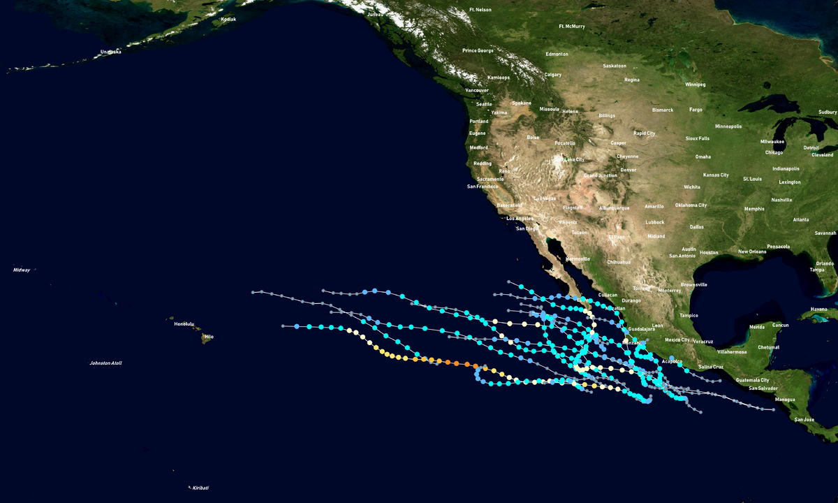 2025 Pacific hurricane season (CyanIce) Hypothetical Hurricanes Wiki