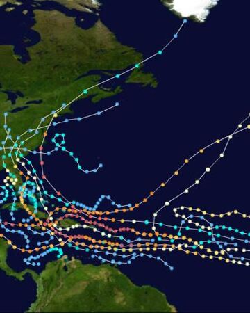 Names Of Hurricanes Projected 2022 Map