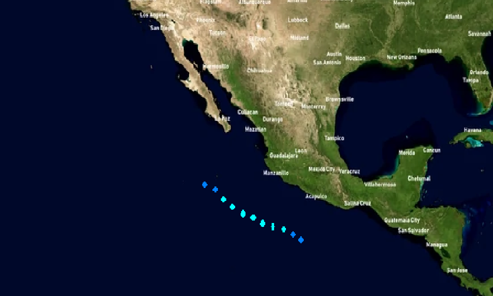 2024 Pacific Hurricane Season GeneralMexico Hypothetical Hurricanes   Latest