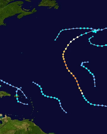 Atlantic Hurricane Map Us September 13, 2022