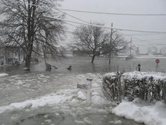 North Beach, Maryland Storm Surge of 6 feet (1