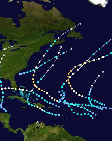 Atlantic Hurricane Map Us September 13, 2022