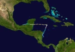 Hurricane Josephine (2020-CobraStrike) Track