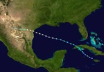 Hurricane Kyle (2020-CobraStrike) Track