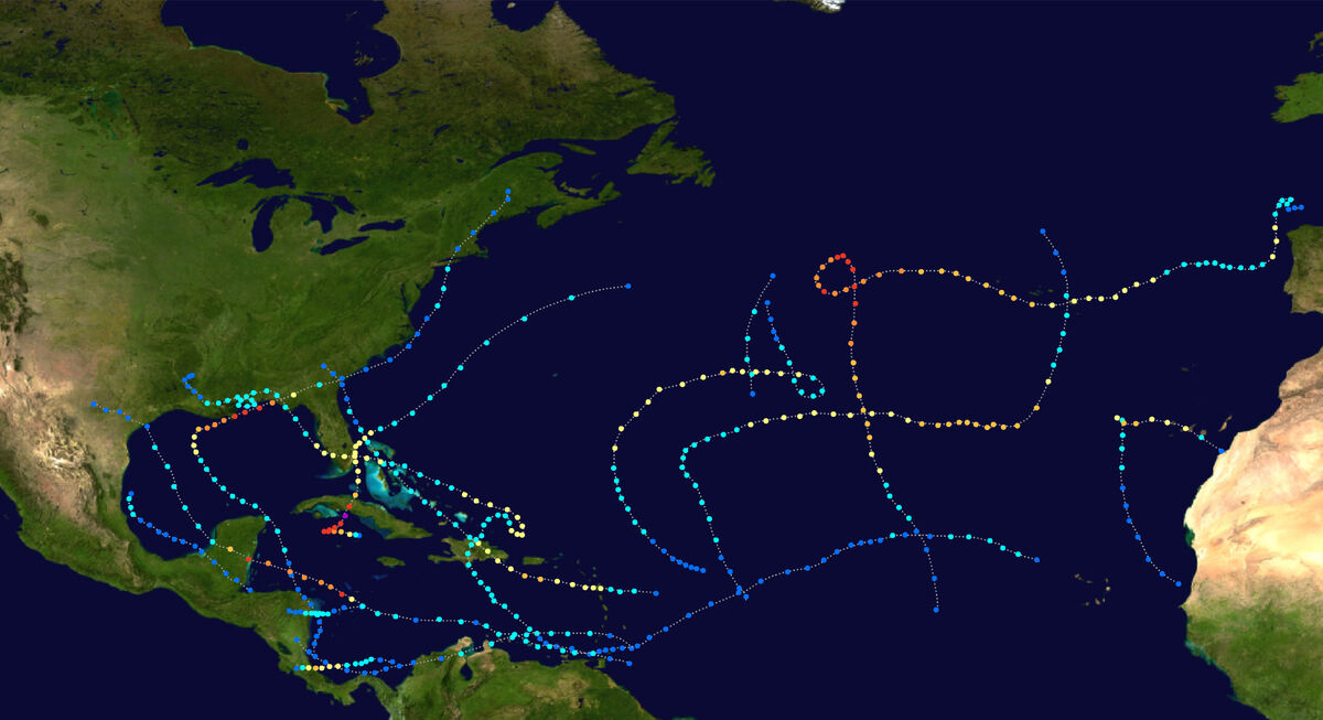 2024 Atlantic Hurricane Season Category5V5 Hypothetical Hurricanes   1200