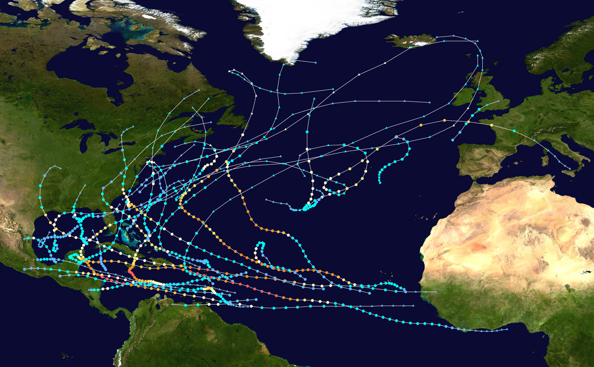 2023 Atlantic hurricane season (Sutowe12's version) Hypothetical