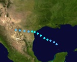 Tropical Storm Arlene (2005 - Track)