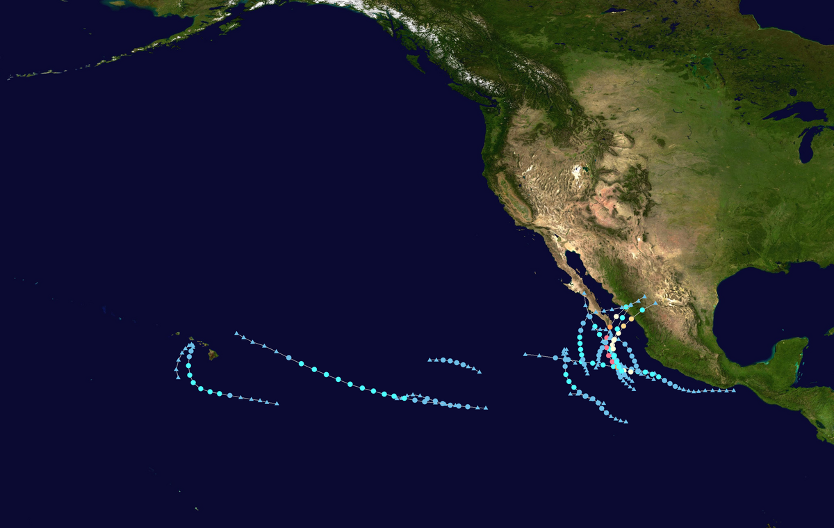 2024 Pacific Hurricane Season (Bluecaner 2023 Series) Hypothetical